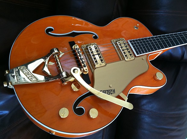 Gretsch Guitars 6120 JR2 Nashville Jr 2 1999 Gretsch translucent orange finish 812 Orange Stain Reverb