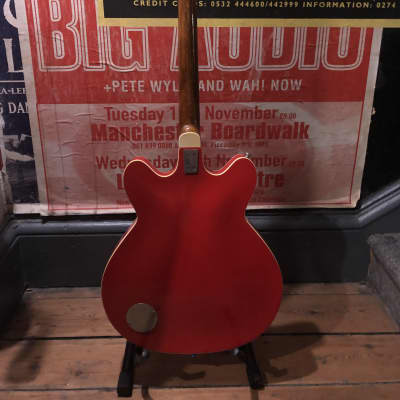 Framus バンジョー カントリー＆ウエスタン フォーク ブルース ビート Framus 5/114-54 Fret Jet Semi-Acoustic Guitar 1964 Red | Reverb