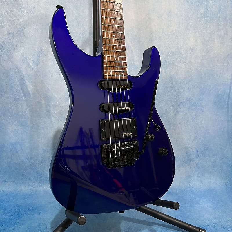 Fernandes FR-55 1990 Metallic Purple Locking Trem