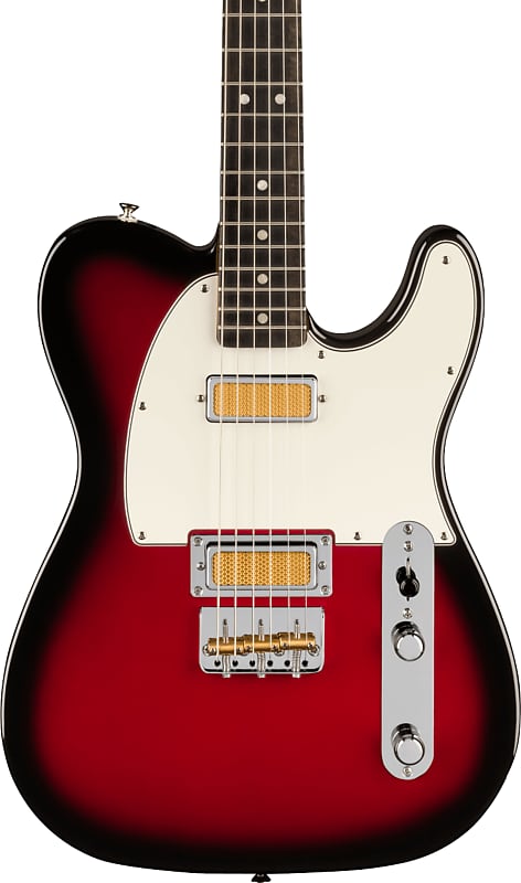 Fender Gold Foil Telecaster, Ebony Fingerboard, Candy Apple Burst w/ Gig Bag image 1