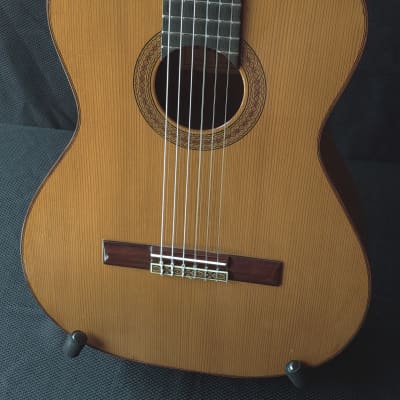 1969 Augustino LoPrinzi Mahogany and Spruce Classical Guitar image 10