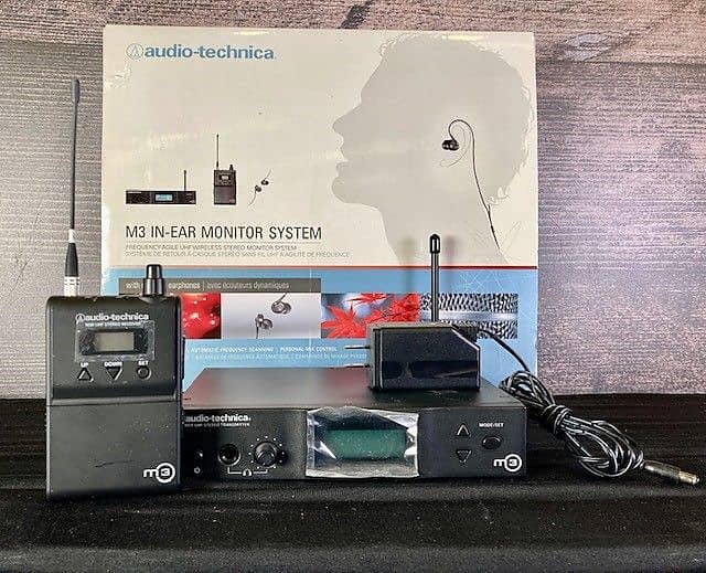 AudioTechnica M3 Wireless InEar Monitor System In Ear Reverb