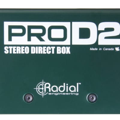 Radial Engineering ProD2 Stereo Passive Direct Box image 2