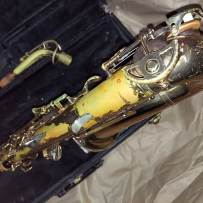 Buescher 400 Intermediate-Level Alto Saxophone, USA, Very Good Condition image 14