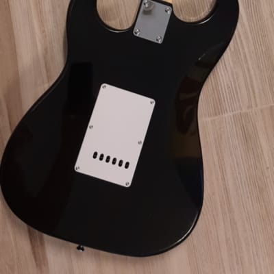 2024 Elite® Stratocaster Gilmour Style Guitar Turbo w/ MOD Black Classic Strat SSS LTD image 8