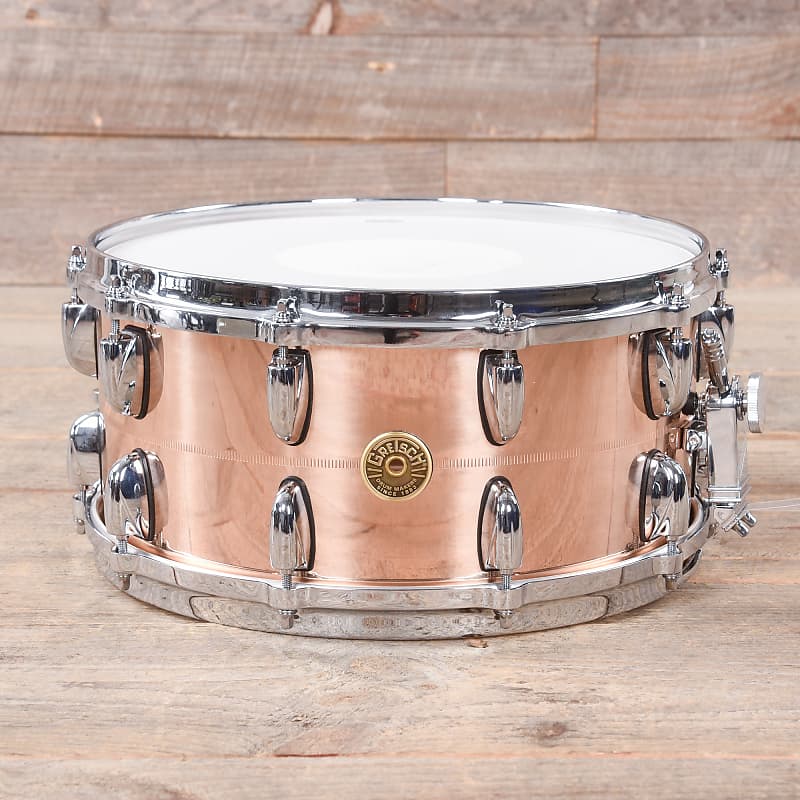 Gretsch G4169B USA Custom Bronze 6.5x14" 20-Lug Snare Drum image 3