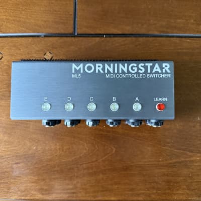 ギター Morning star ML5 MIDI MORNINGSTAR ML5 MIDI Controlled 5 Loop Switcher / ベース専門店