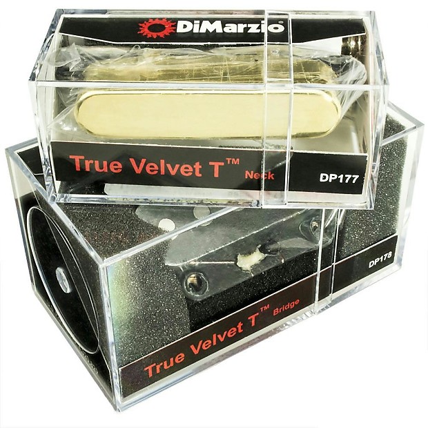 DiMarzio DP175W True Velvet Single Coil Neck Pickup image 1