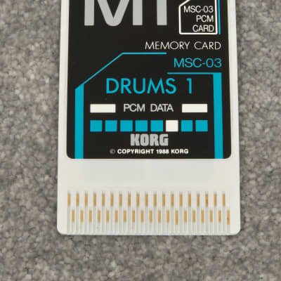 Korg M1 MSC-03 - PCM Sound Library Expander