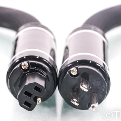 Shunyata Research Alpha XC Power Cable; 1.75m AC Cord; Black & Silver image 2