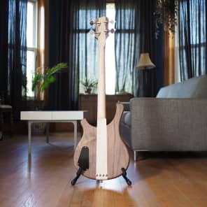 Serek Basses Sacramento Medium Scale Bass 2017 PRE-ORDER Natural Oil Walnut image 6