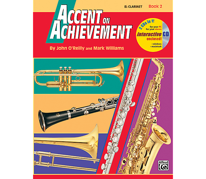 Accent on Achievement Book 2 - Clarinet <18258> Alfred Music image 1