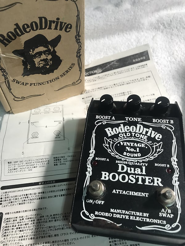 【ジャンク】RodeoDrive Dual Booster ギターエフェクター その他ブランド(ソノタブランド) / RODEODRIVE/エフェクター