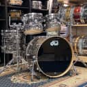 DW Collector's Series Maple in Black Oyster Glass FP. 10,12,16,22 MINT! Free Shipping!