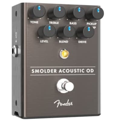 Fender Smolder Acoustic Overdrive Guitar Effect Pedal for sale