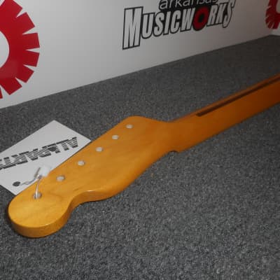Allparts Fender Licensed Nitro Neck For Tele, Maple, Vee Shaping, #TMNF-V image 5
