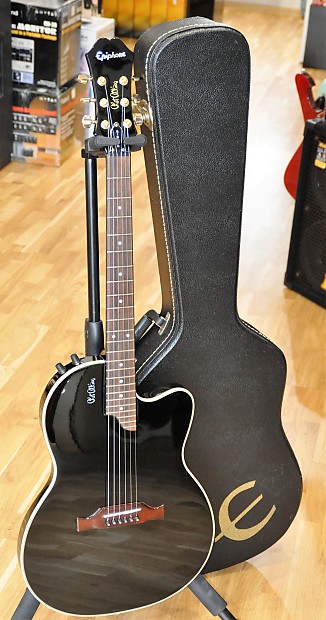 Epiphone Chet Atkins SST Studio Ebony Signature with