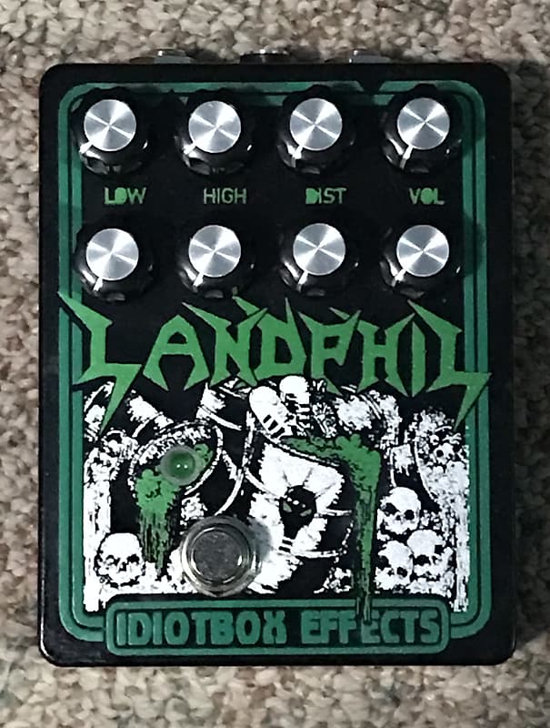IdiotBox Effects Landphil Bass Distortion Reverb