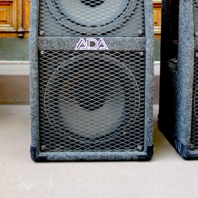 ADA Split-Stack 2x12 Slant Speaker Cabinet 90s Grey | Reverb