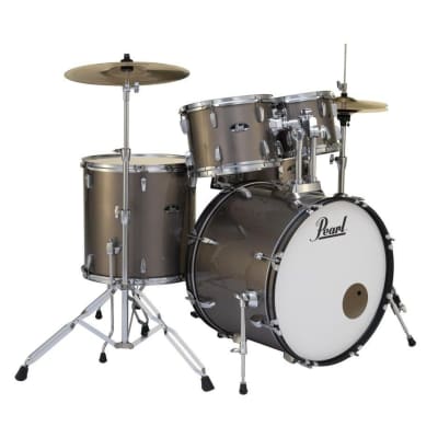 Pearl Roadshow 5 pc Set w/Hardware & Cymbals Bronze Metallic RS525SC/C707 image 10