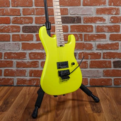 Charvel USA Custom Shop San Dimas Namm Edition #603 Master Built by “Red” Dave Nichols Neon Pearl Yellow 2025 w/OHSC image 3
