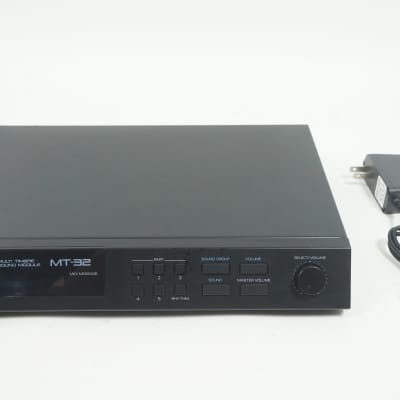 Roland MT-32 LA Sound Module LA Synthesizer MIDI DM-32N w/ 100-240V PSU