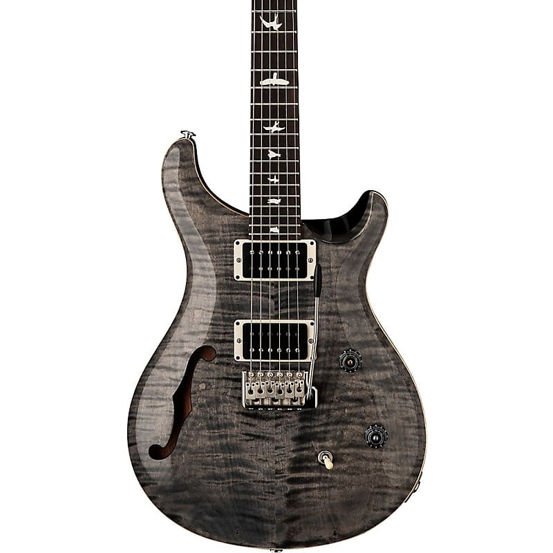 PRS CE 24 Semi-Hollow Electric Guitar Faded Gray Black image 1