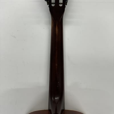 Vintage 1930s Supertone Harmony Regal Parlor Acoustic Hawaiian Palm Tree Stencil Guitar Project Luthier Special image 8
