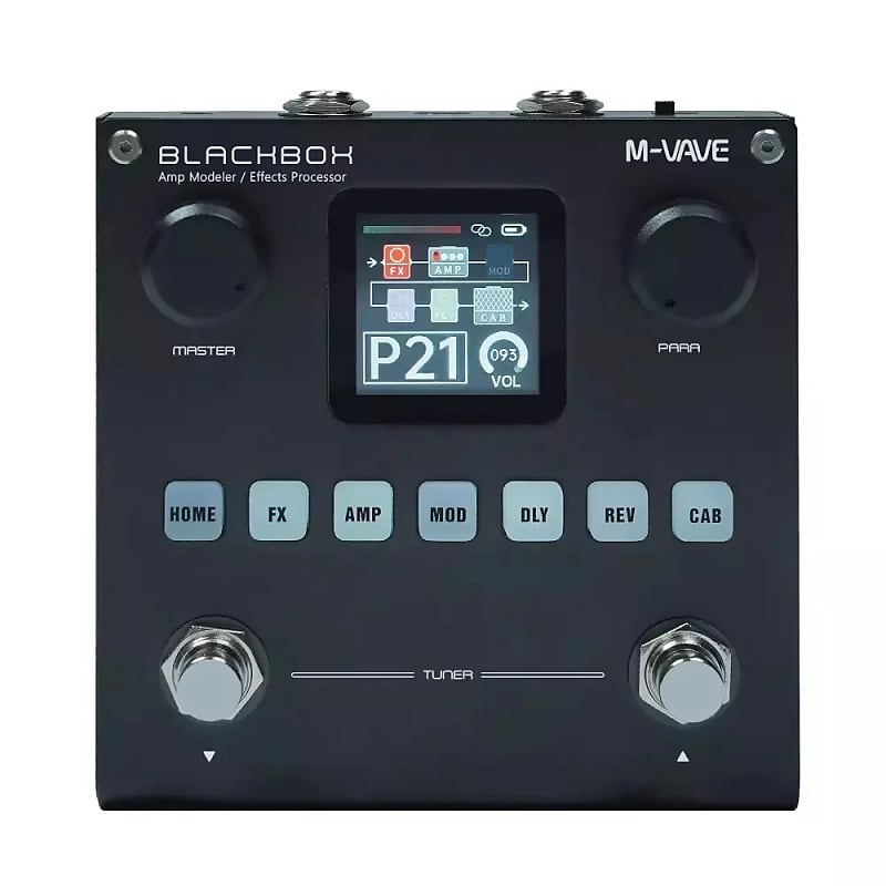 Mvave Blackbox Rechargeable Multi Effects Processor Reverb