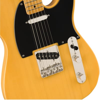 Squier Classic Vibe '50S Telecaster Maple Fingerboard Electric Guitar Butterscotch Blonde image 4