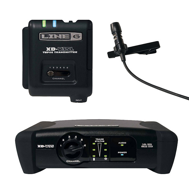 Line 6 XD-V35L Digital Wireless System with Bodypack Transmitter and Lavalier image 1