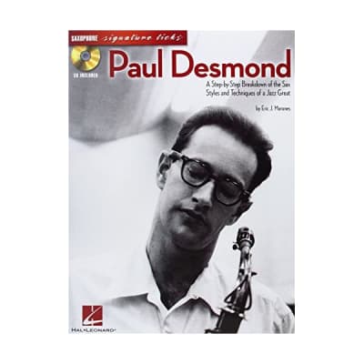 Paul Desmond: A Step-by-Step Breakdown of the Sax Styles and Techniques of a Jaz for sale