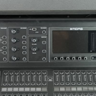 Midas M32R LIVE Digital Mixing Console w/ Flight Case Owned by Joywave image 5