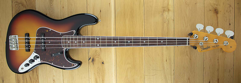 Fender American Vintage II 66 Jazz Bass Rosewood 3 Tone Sunburst V2321006 image 1