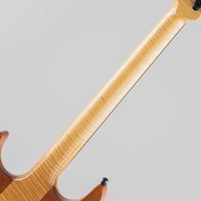 Marchione Neck-Through Carve Top Figured Maple African Mahogany H/S/H - Clear Natural image 8