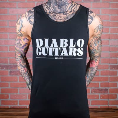 Diablo Guitars Athletic Tank - Loud Fast & Vile-LG for sale