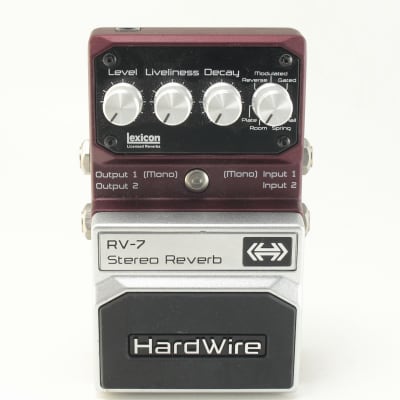 DigiTech HardWire RV-7 Stereo Reverb - What To Know & Where To Buy |  Equipboard