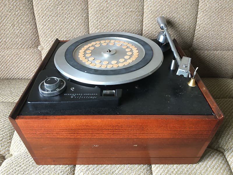 Stromberg Carlson Perfectempo Pr499 Hi-fi Turntable 1950s 