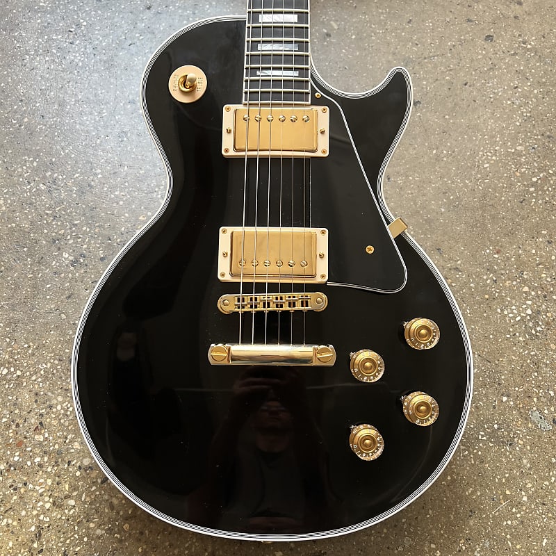 Gibson Custom Shop Les Paul Custom VOS MOD 2020 - Ebony image 1