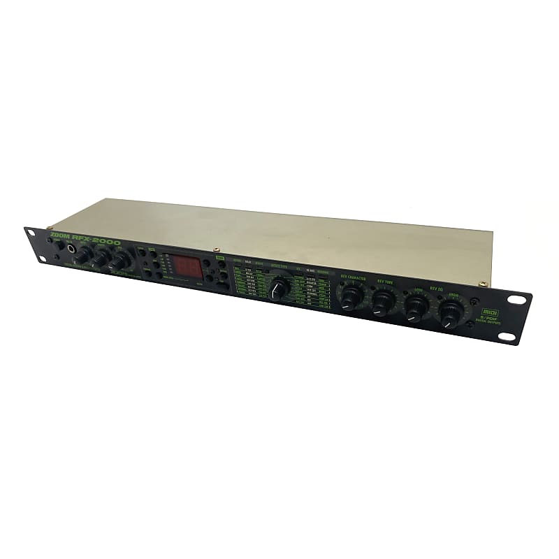 ZOOM RFX-2000 Multi-Effect & Digital Reverb Processor | Reverb
