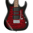 Ibanez GRX70QA GIO 6-String Right-Hand Electric Guitar (Transparent Red Burst)