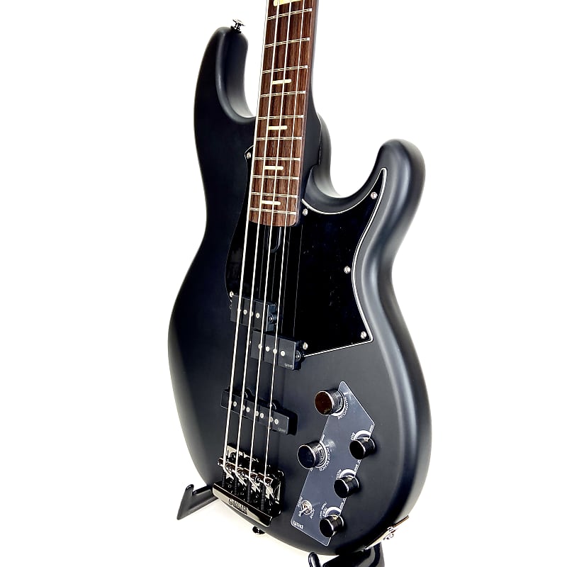 Yamaha BB734A Bass Guitar - Translucent Matte Black | Reverb