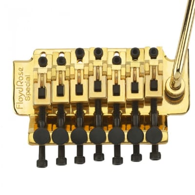 Floyd Rose Special Tremolo System ~ 7-String Gold for sale