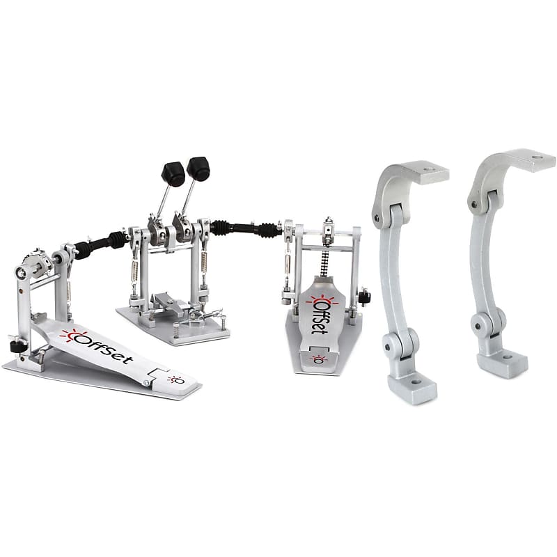 Offset Eclipse Double Bass Drum Pedal Direct Drive Bundle Reverb