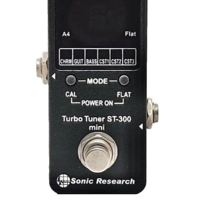Reverb.com listing, price, conditions, and images for sonic-research-turbo-tuner-st-300