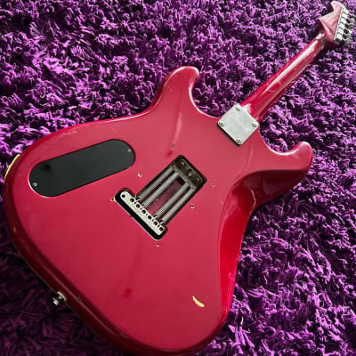 1980s Fresher Refined Series FRS SS-38 Stratocaster Crimson image 7