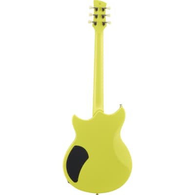 Yamaha RSE20-NYW Revstar Element Electric Guitar in Neon Yellow image 3