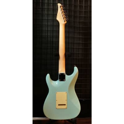 Suhr Guitars JE-Line Standard Alder with Asatobucker (Daphne Blue/Maple) SN.72652 [USED] [Weight3.61kg] image 3