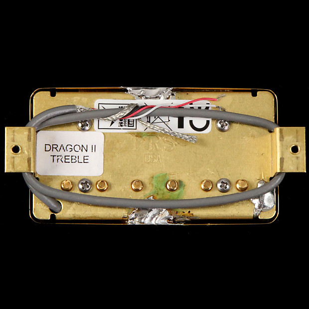 PRS Dragon II Treble Bridge Humbucker Pickup Gold Cover
