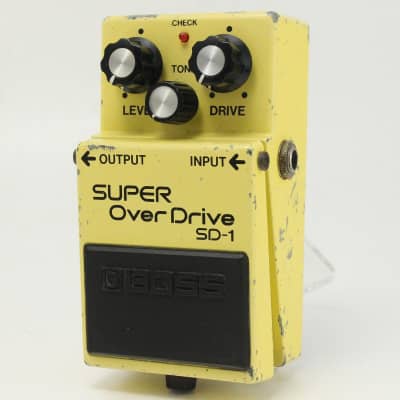 Boss BOSS：SD 1 SUPER Over Drive (JAPAN) 1983 0 Effect For